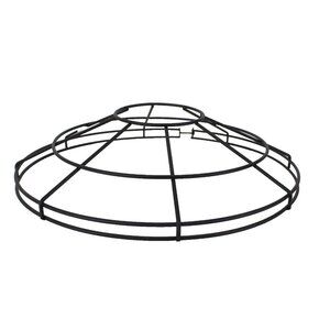 Generation 14" Wide Cage Black 14" Wide 7" depth Barn Light Cage